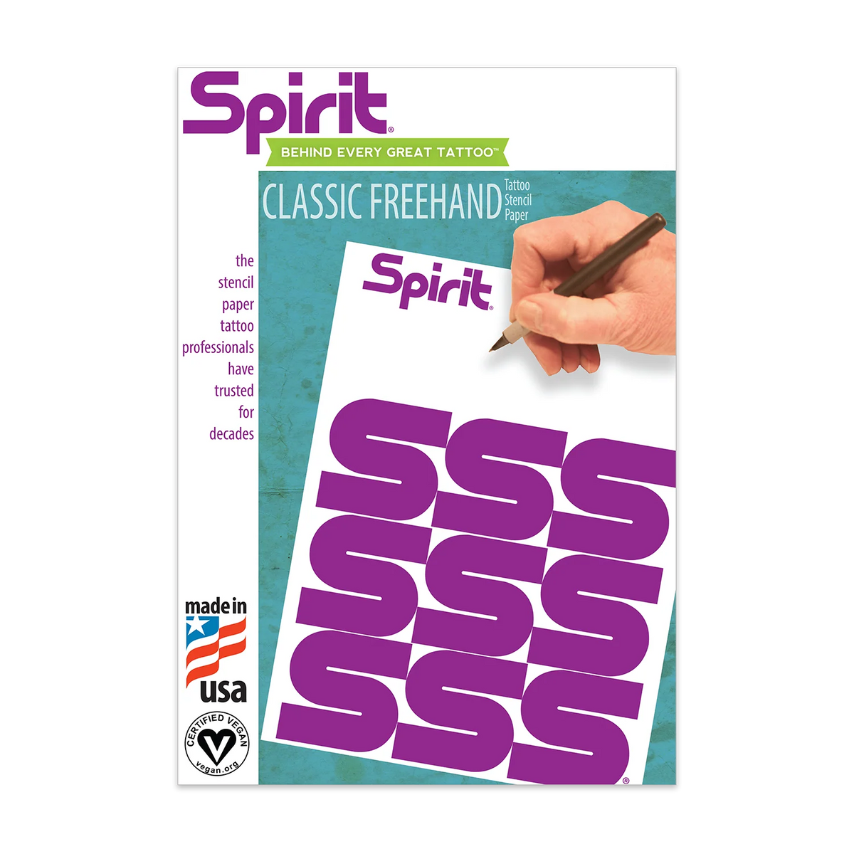 Spirit 100'lü El Çizim Transfer Kağıdı