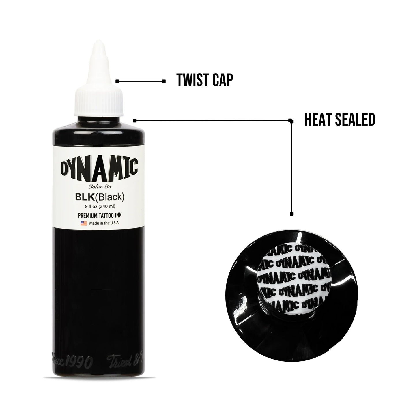 Dynamic Black 8oz (240 ml)