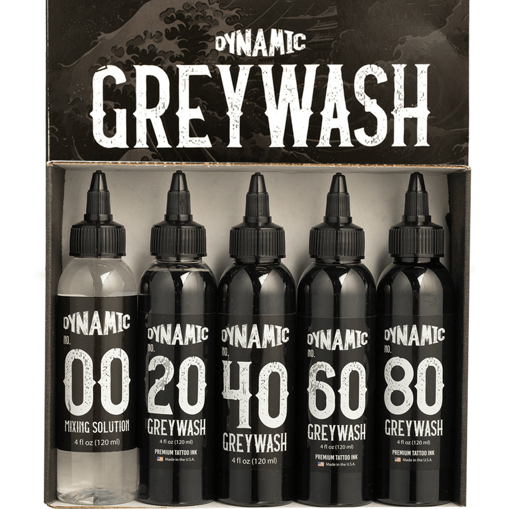 Dynamic Greywash Set 4x4oz + 00 Mixing Solution