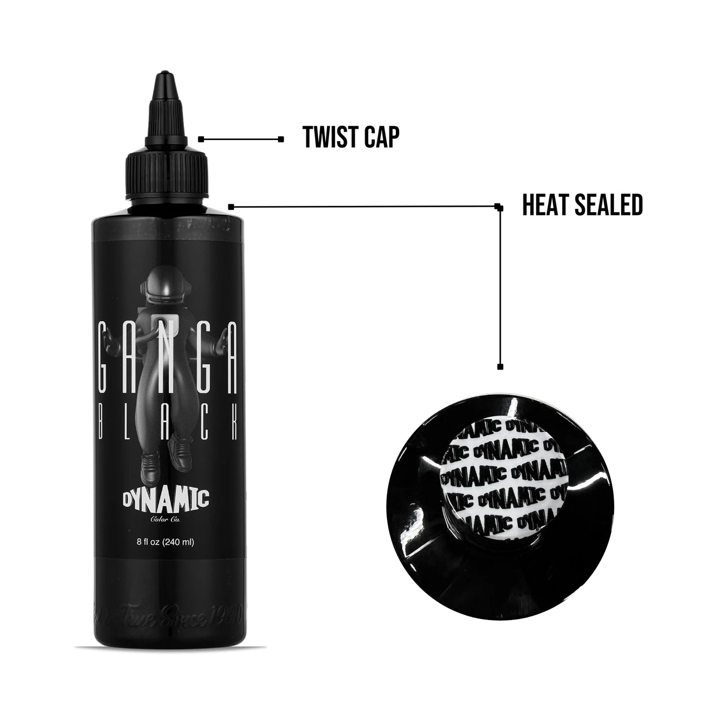Dynamic Ganga Black 8oz (240 ml)
