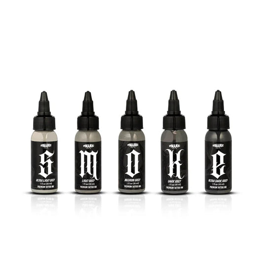 Dynamic SMOKE Opaque Greys Set 1 OZ X 5